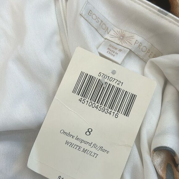 NWT Boston Proper animal print dress - Picture 3 of 5